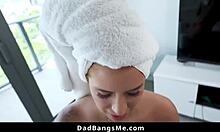 I decided to play with my stepdad's big cock