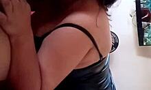 wow, my adoptive aunt calls me to her room to satisfy her!