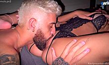 Kevlyn Santos Gives Pussy and Ass in the Dark