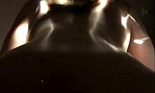 Tribbing lesbians moan loudly at home.