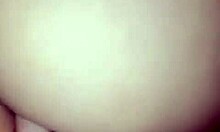 Mature brunette MILF inserts huge dildo into her wide gapping pussy.