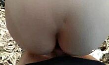 Amateur Teen Swallows Cum In Public Outdoor Blowjob!