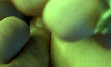 cody roy licks danielle roy's pussy in fishnets while she cums from muff diving