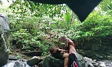 Petite 18+ Asian Gets Rough Doggy Creampie in Stream