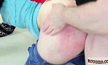 Tiny Ava Deep-Throats Bound In Bondage