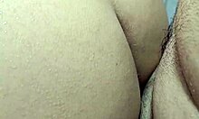 Surprise Encounter in Bathroom with Mature Big-Ass Woman