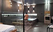 Wild Bathtub Sex! Brunette Can't Handle Big Cock!