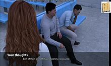 standing up for stacey in a supportive moment