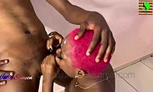 intense deepthroat session with big cock and wet pussy