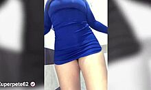 Mexicana Culona Graba En Ducha Sexy Mini Vestido