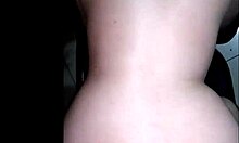 Neighbor waits for wife to leave, then rough anal creampie petite teen POV