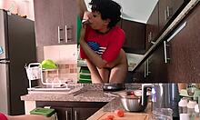 i cut vegetables while fucking that pussy so hard