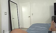 Wow, my stepsis Madison Summers saw my hardon and we fucked hard!