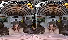 VR fucking with hot teen Bailey Base is intense