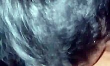 Young wife surprises by gulping down her husband's generous portion