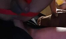 My stepdaddy fucks me hard in doggystyle with big cock bareback anal.