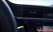 Charity Crawford gives road head POV to her stepbro 😏