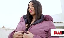 maryam hot, a stunning milf caught on the streets