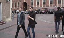 posing on webcam turns into hardcore fuck with young amateurs