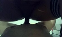 Goth Brazilian Amateur Rides Dick in Country Setting, Reaching Intense Orgasm with Cum