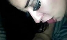 I sucked a big black cock for 50 reais from a horny guy.