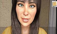 WVM 19 Cheerleader Welcomes John with Big Tits