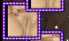 Happy Birthday with Candle Wax on Clit Massage