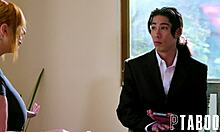 Lauren Phillips gets her big tits and ass pounded by David Lee in pov blowjob