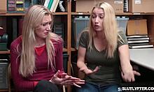 Blonde babe sucks cock with intense passion