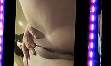 Happy Birthday with Candle Wax on Clit Massage