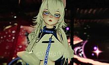 Yo, check this cyber babe's wild space lap dance in VRChat!