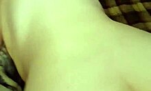 riding dildo all the way in pov