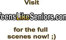 i'm a pretty brunette teen takin' old guy's cock outdoos