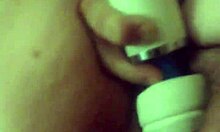 husband films his wife's squirting pussy masturbation