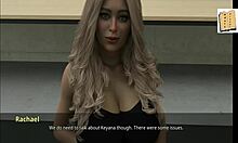 Bailey's sexy shaven pussy gets intense muff diving