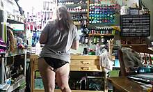 Pinklippedprincess enjoys a fun night with toys