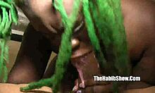 chocolate hurricane shows her phatt ass and big booty