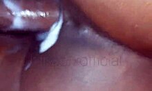 Kingofxofficial creampies the novinha's creamy pussy and keeps pounding her