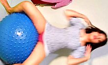 i fulfill my fantasy of fucking my cute hairy ass in her bed monster cock anal sex