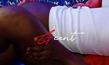 ebony couple fucks intimately with riding and punishment