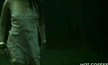 Latina Couple Has Wet Sex In Public Texas Storm