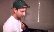 Beautiful portuguese college girl in dorm amateur prostitute scene with voyeur