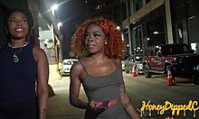 Dickhddaily and Devin Drills Team Up to Pound Ebony Ass with Monster Cock in Wild Group Action.