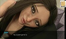 Intense ass competition in anime hentai style with milf and big asses