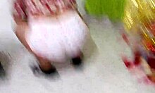 my friend and my husband enjoying big tits and monster cock this new year