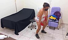 Drugged Young Student Performs Striptease in Hospital!