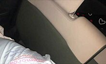 Perverted Couple Excited in Night Car Sex