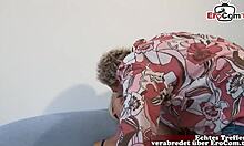 German amateur teen mouth fuck in hot interview