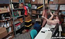 I banged the dildo theif as punisment