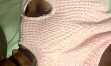 thick ebony feels intense pleasure taking big black cock doggy style from ex boyfriend